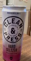 Mängden socker i Clean & Press Hard Seltzer