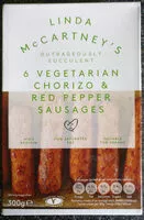Mängden socker i Linda McCartney Vegetarian Chorizo & Red Pepper Sausages