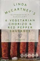 Mängden socker i Vegetarian Chorizo And Red Pepper Sausages