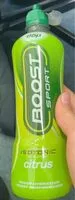 Mängden socker i Boost Sport citrus