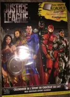 Mängden socker i Calendrier de l’Avent Justice League