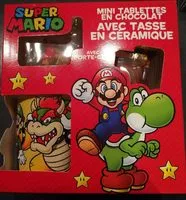 Mängden socker i Mini tablette en chocolat avec tasse en céramique