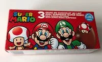Mängden socker i Oeufs en chocolat Super Mario