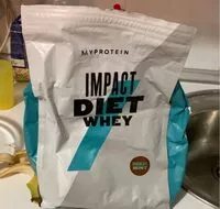 Mängden socker i Impacto diet whey