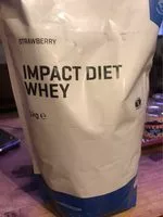 Mängden socker i Impact diet whey