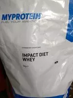 Mängden socker i Impact diet whey - strawberry shortcake