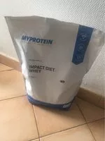 Mängden socker i Impact Diet Whey