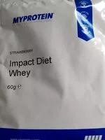 Mängden socker i Impact diet whey