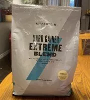 Mängden socker i Hard Gainer Extreme Blend Whey Protein