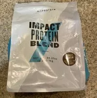 Mängden socker i Impact protein blend