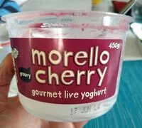 Mängden socker i Morello cherry gourmet love yoghurt