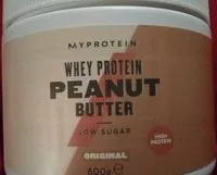 Mängden socker i Whey Protein peanut butter