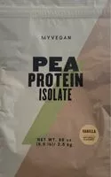 Mängden socker i Vanilla Pea Protein Isolate