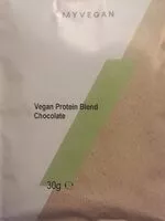 Mängden socker i Vegan protein blend