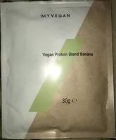 Mängden socker i Vegan Protein Blend Banana