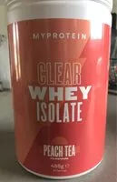 Mängden socker i Clear WHEY ISOLATE