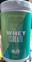 Mängden socker i Clear Whey Isolate