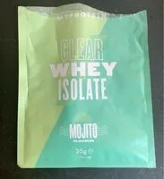 Mängden socker i Clear whey isolate mojito