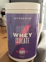 Mängden socker i Clea whey isolate
