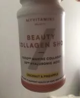 Mängden socker i Beauty collagen shot