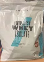 Mängden socker i Impact whey isolate smooth chocolate