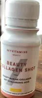 Mängden socker i Beauty collagen shot