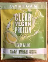 Mängden socker i Clear vegan protein