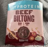 Mängden socker i Beef biltong