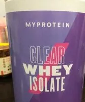 Mängden socker i Clear Whey Isolate Grape