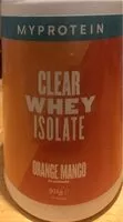 Mängden socker i Clear whey isolate