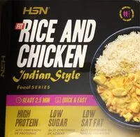 Mängden socker i HSN Rice and chicken indian style