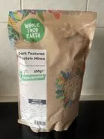 Mängden socker i TVP dark textured soya protein mince