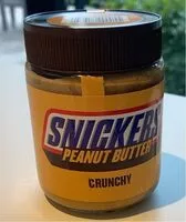 Mängden socker i Snickers peanut butter crunchy