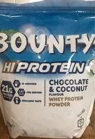 Mängden socker i Bounty hi protein