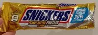 Mängden socker i Snickers Protein peanut butter flavour