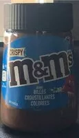 Mängden socker i M&M’s Crispy