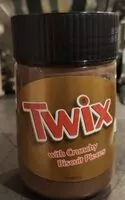 Mängden socker i Twix Schokocreme