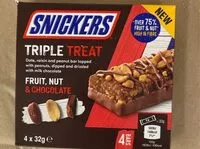 Mängden socker i Triple treat