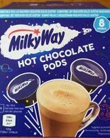 Mängden socker i Hot chocolate pods