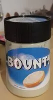 Mängden socker i Bounty Milchcreme mit Kokosraspeln