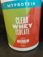 Mängden socker i Clear whey isolate waterlelon