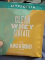 Mängden socker i Clear whey isolate