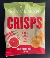 Mängden socker i Crisps Thai Sweet Chilli