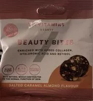Mängden socker i Beauty bites