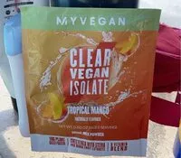 Mängden socker i Clear Vegan Isolate - Tropical Mango