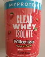 Mängden socker i Clear Whey Isolate Mike & Ike Strawberry