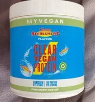 Mängden socker i Clear vegan protein