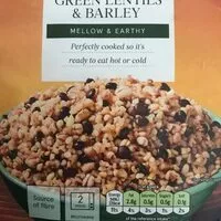 Mängden socker i BULGUR WHEAT, GREEN LENTILS & BARLEY