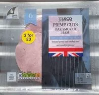 Mängden socker i Oak smoked ham