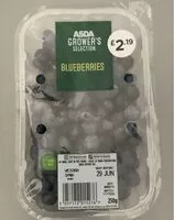 Mängden socker i Blueberries